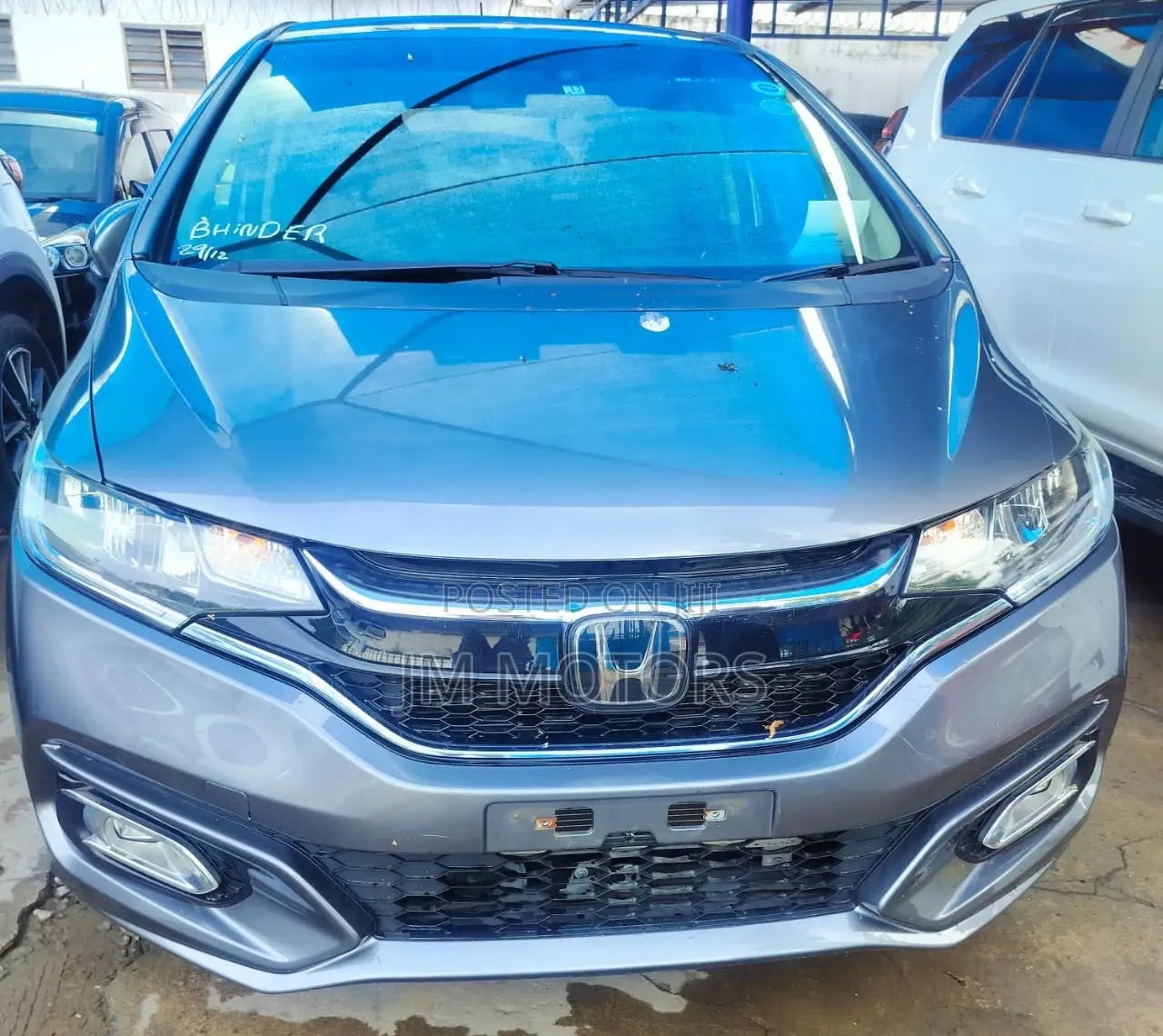 Honda Fit 2017 Gray