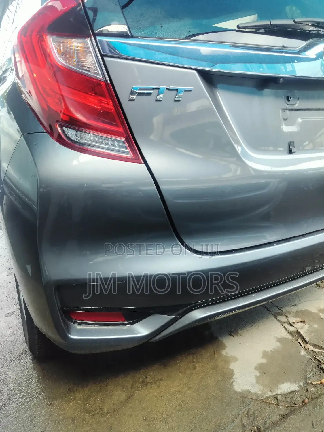 Honda Fit 2017 Gray