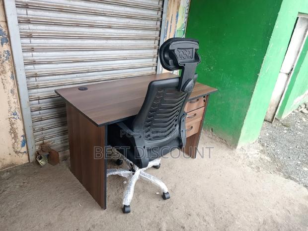 Office Desk and Chair - main view