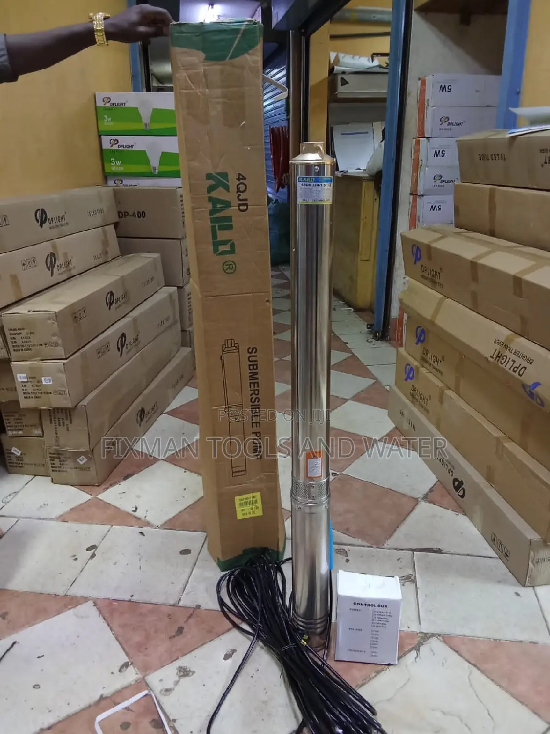 Italy Kairo Submersible Water Pump 2hp 149 M Head