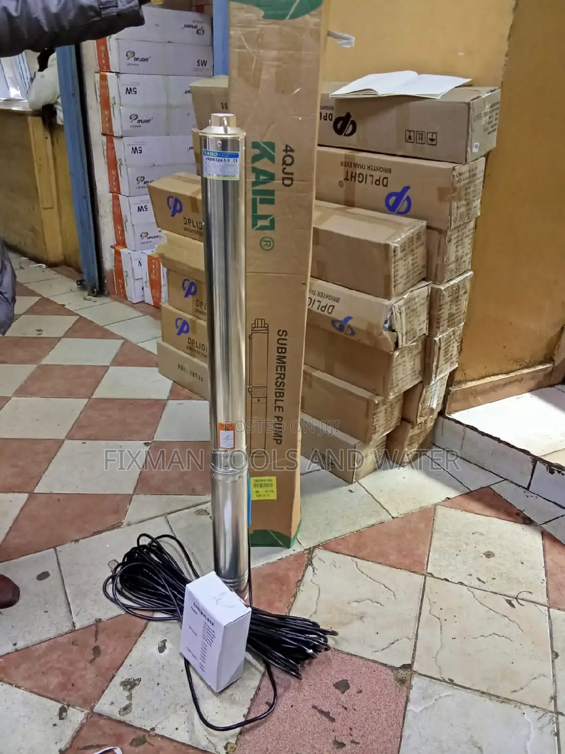 Kairo Italy 2 HP Submersible Water Pump 149 M Head
