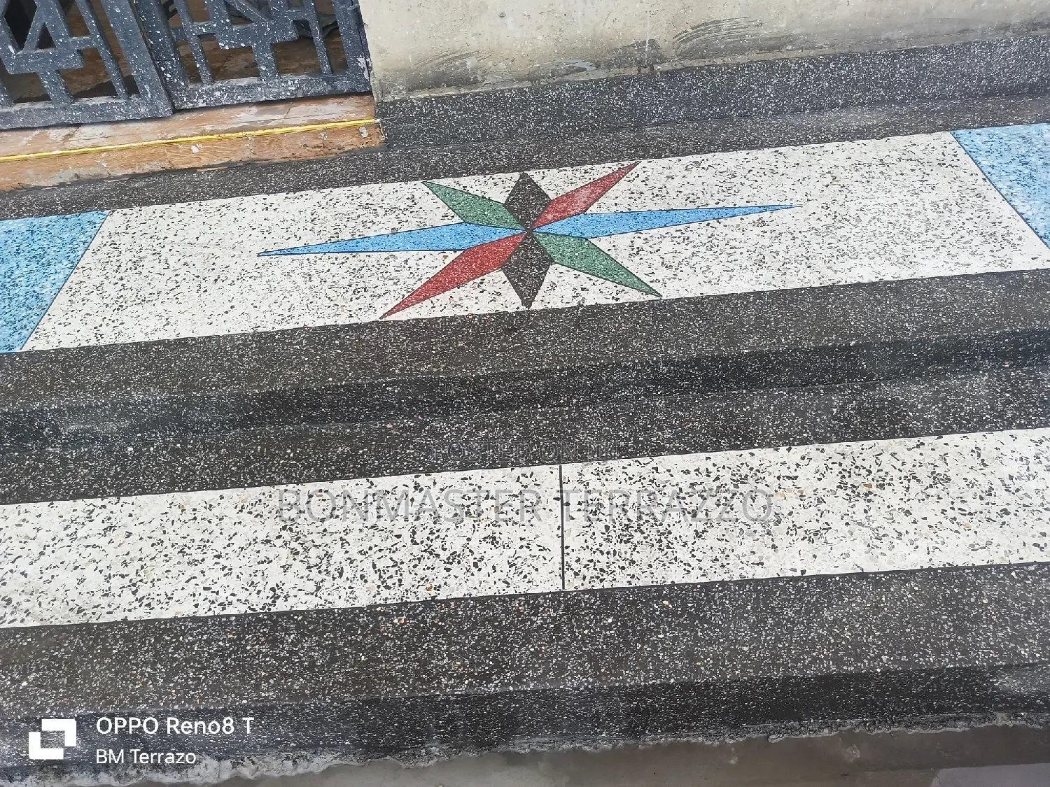 Master B Terrazzo Floor Work