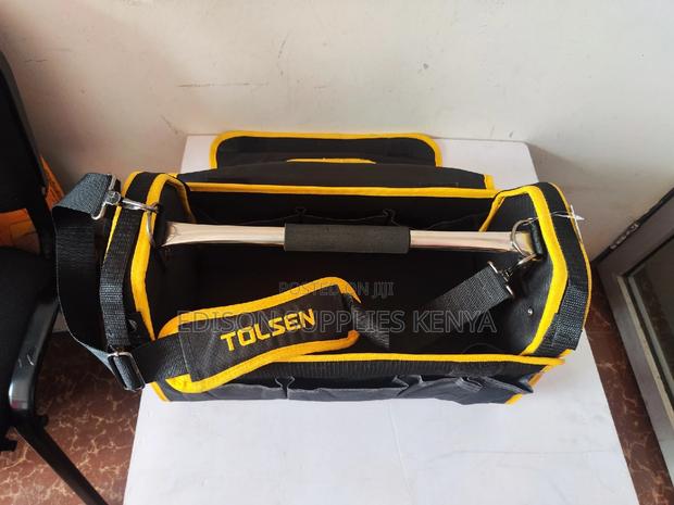 Tool Bag Tolsen Tool Box Rigid Frame Tool Box 17" Storage - thumbnail 3