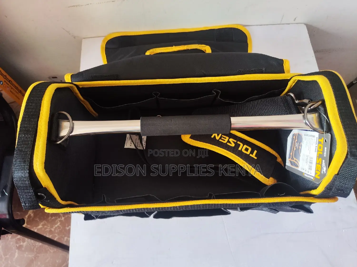 Tool Bag Tolsen Tool Box Rigid Frame Tool Box 17" Storage