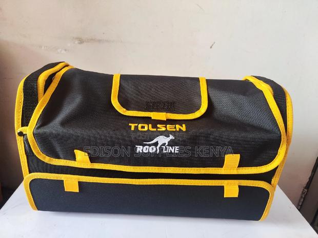 Tool Bag Tolsen Tool Box Rigid Frame Tool Box 17" Storage - main view