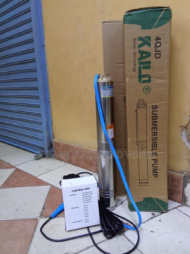 Deep Well Kairo Submersible Water Pump 0.5 Hp 44 M