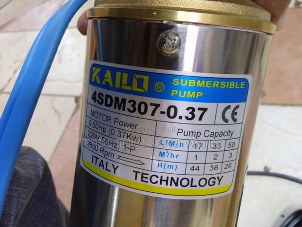 Kailo Submersible Water Pump 0.5hp Plus Control Box 0.37kw - thumbnail 3