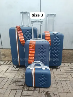 4 in 1 Luxurious Rubber Suitcase