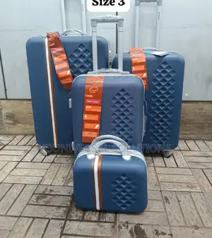 4 in 1 Luxurious Rubber Suitcase