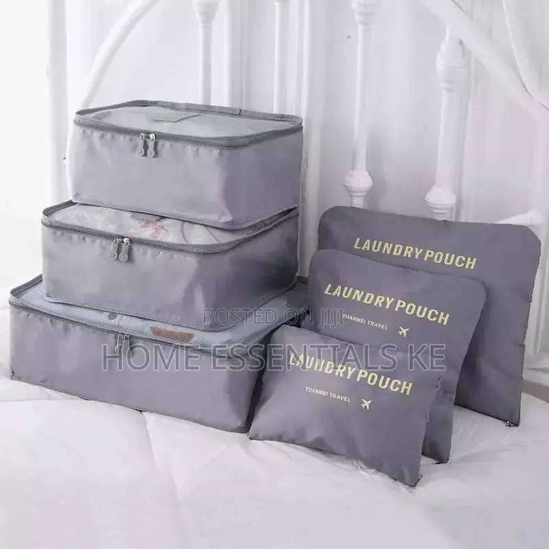 6pcs Pouches Bag Suitcase Multifunction Bag Kit Organizer