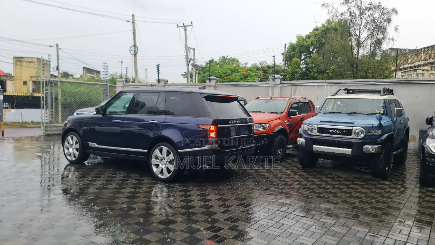 Land Rover Range Rover Vogue 2017 Blue