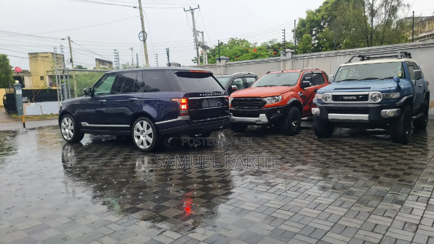 Land Rover Range Rover Vogue 2017 Blue