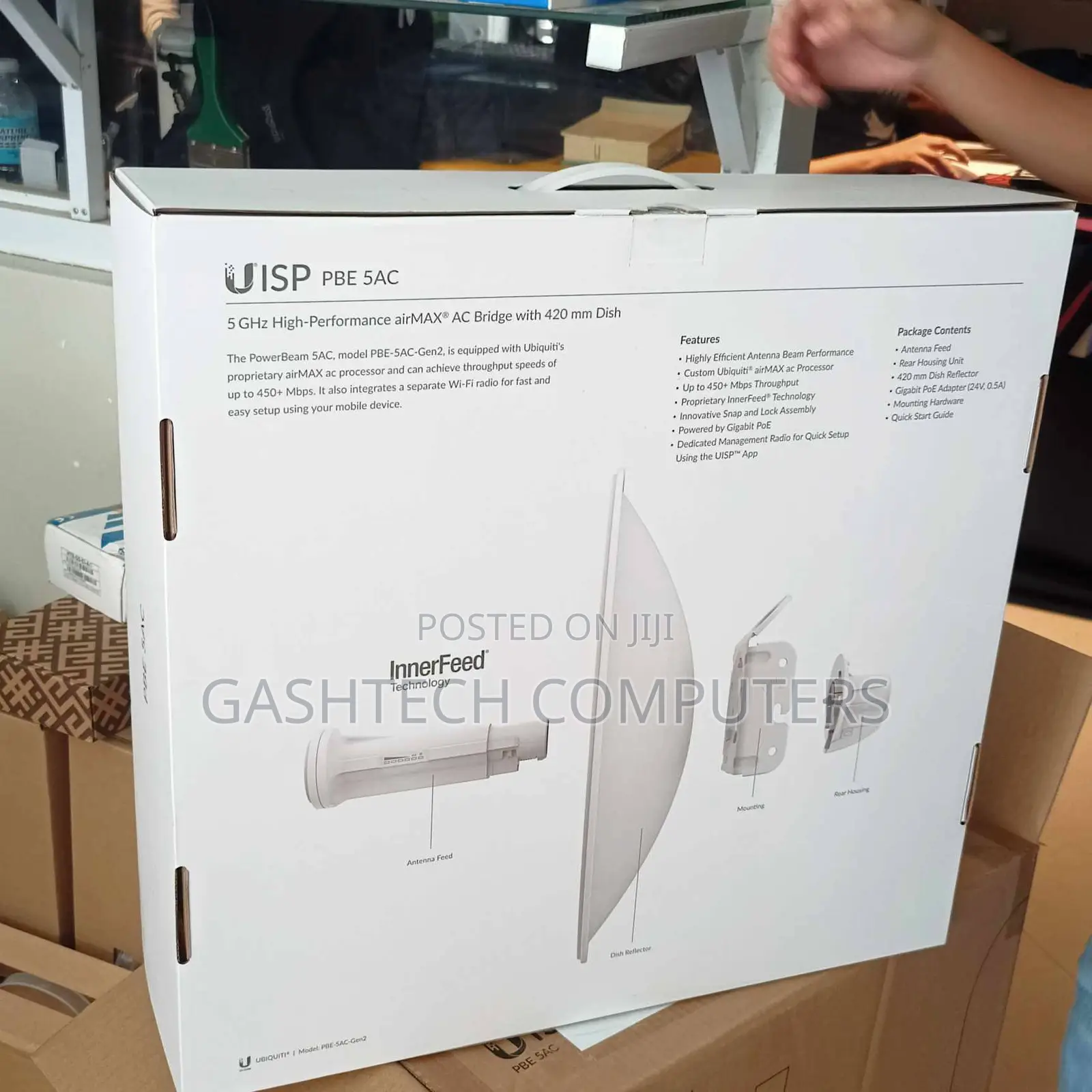 Pbe-5ac-Gen2 "Pbe-5ac-Gen2 – Ubiquiti Airmax Powerbeam Gen 2
