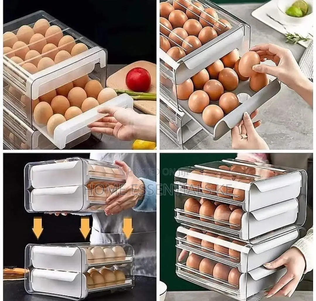 *32 Egg Storage Box Drawer-Type Refrigerator
