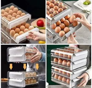 *32 Egg Storage Box Drawer-Type Refrigerator