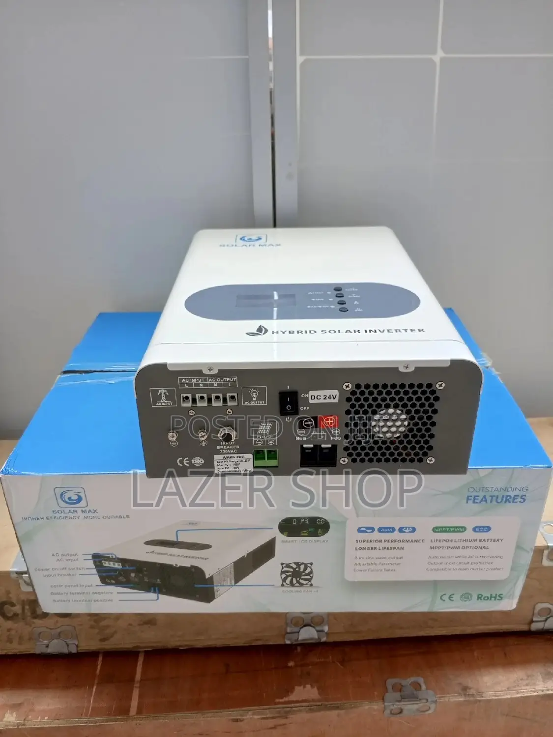 Solarmax 24v 2kva Hybrid Inverter