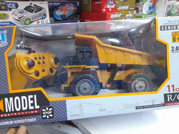 4wd Rechargeable Remote Control Construction Tipper Truck