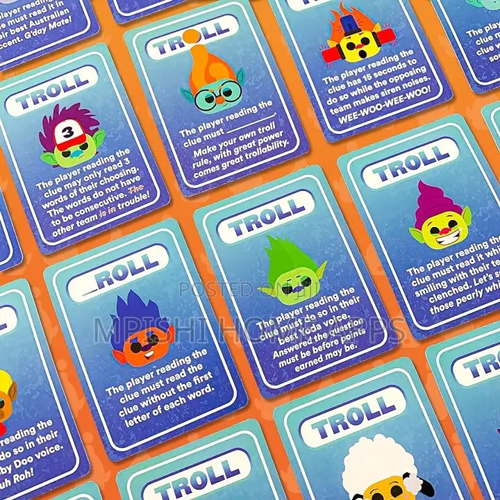 Trivia Trolls Party Game