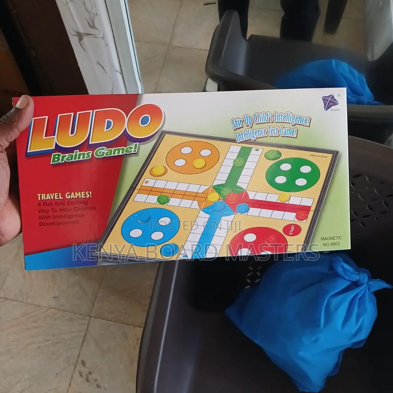 Ludo Board Game for Adults and Kids° Ludo Board Game