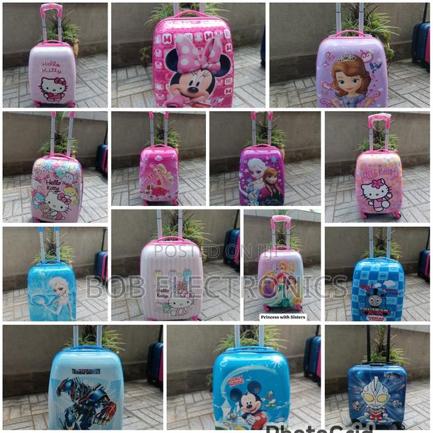 Kids Cartoon Themed Traveling Suitcases