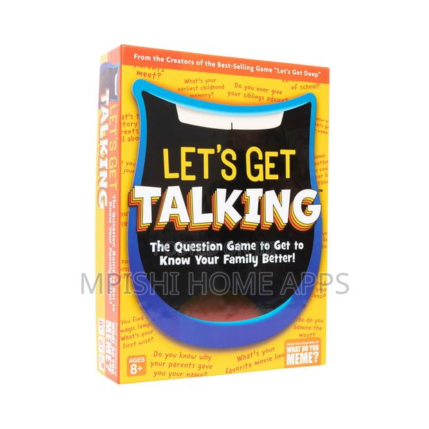 Let's Get Talking Game - main view
