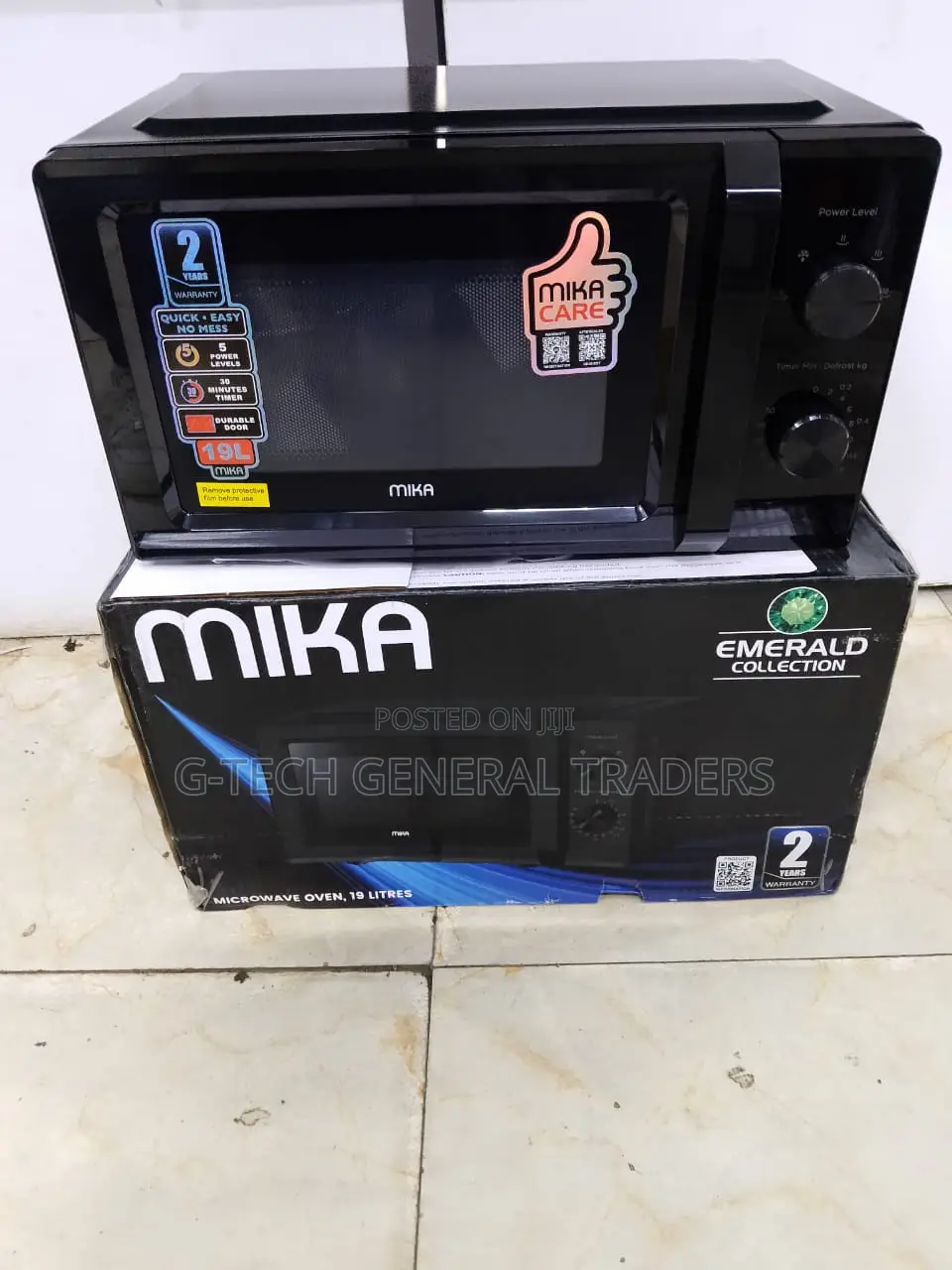 Microwave!Mika 20l Knob Microwave Oven