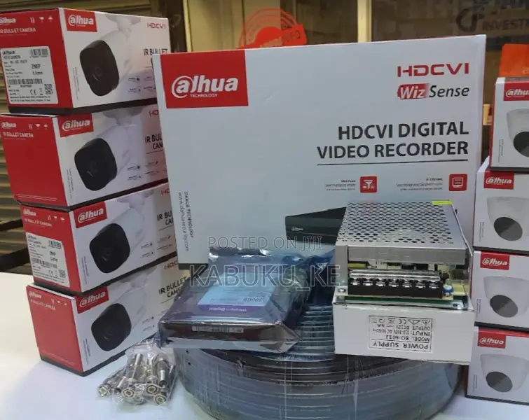 Full Set 8 Cameras 8 Channel Dahua Bestdeal CCTV Camera CCTV