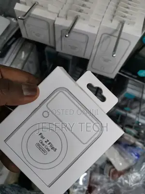 Magnetic Clear Case for Samsung Galaxy Z Flip 5 Compatible W