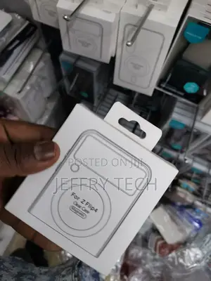 Magnetic Case for Galaxy Z Flip 4, Clear Magnetic Case For