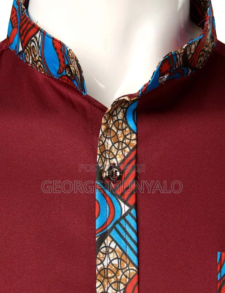 Designed Shirts, Kitenge Ankara Shirts Nairobi