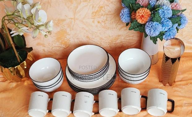 Ceramic Brand New 24pc Japanese Dinner Set - main view