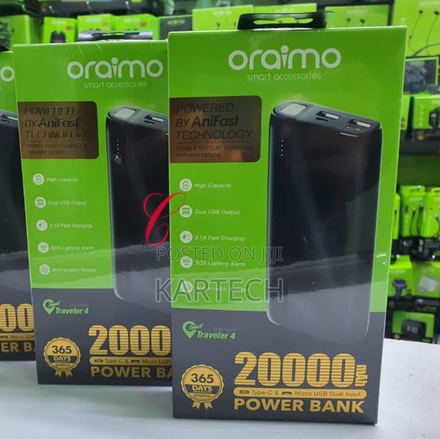 Oraimo 20,000mah P204D Power Bank - main view