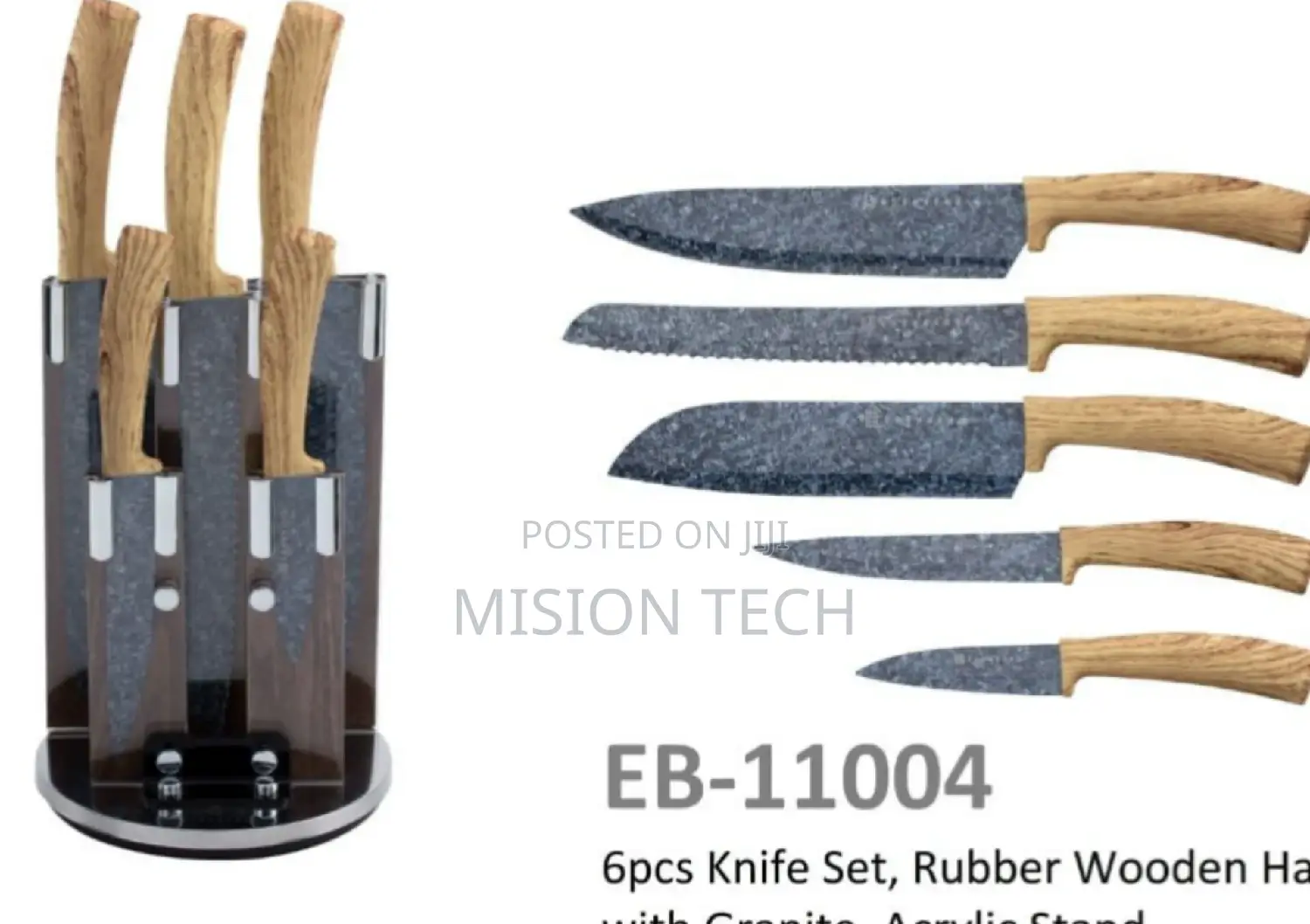Set of Knives With Stand Edenberg 