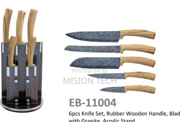 Brand New Set of Knives With Stand Edenberg - main view