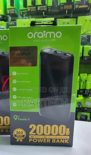 Oraimo Traveler 20,000mah Power Bank
