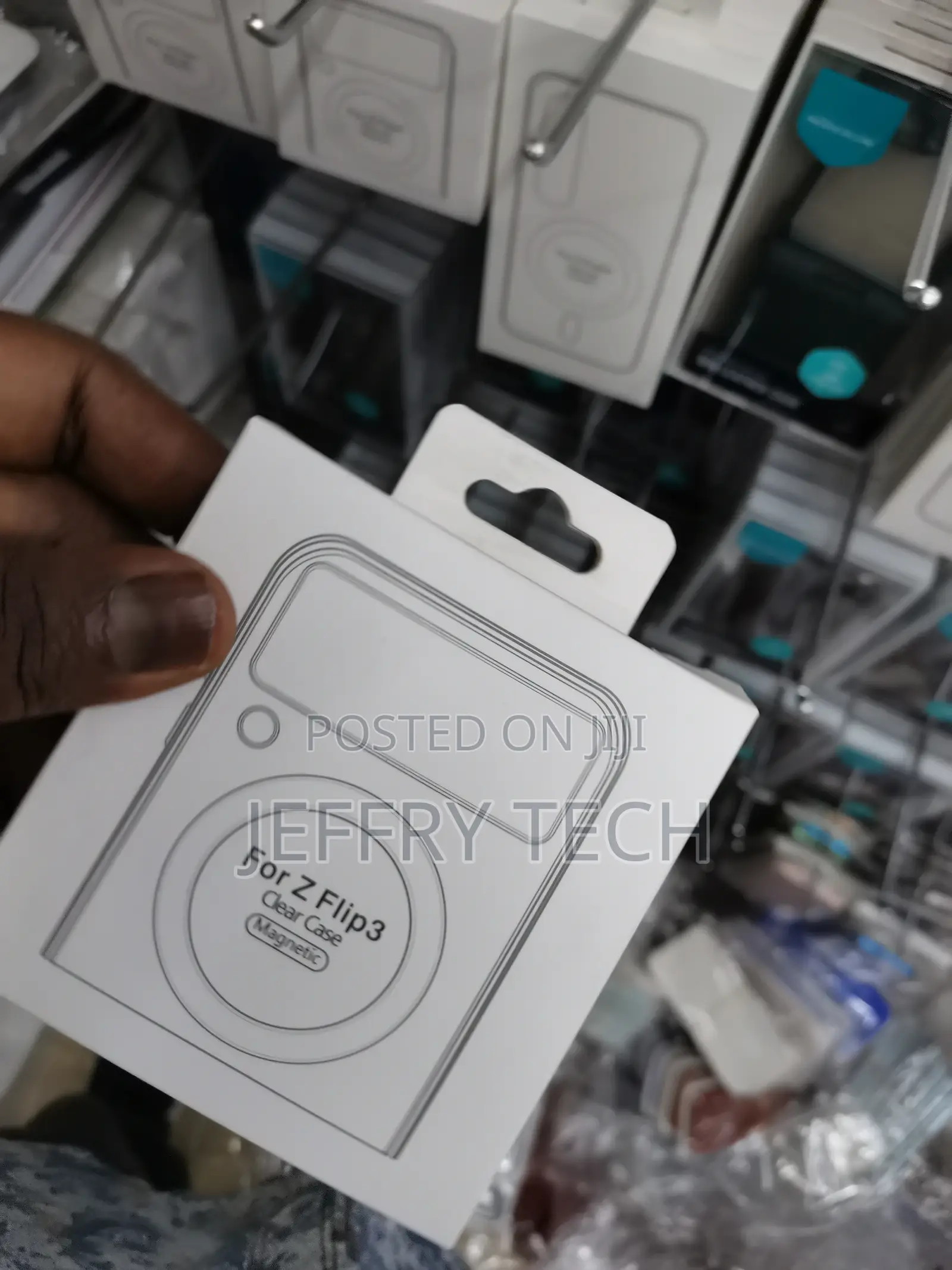 Magsafe Clear Silicone Case for Samsung Galaxy Z FLIP 3