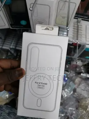 Transparent Case for Samsung Galaxy Z Fold3 5G Magnetic Mags