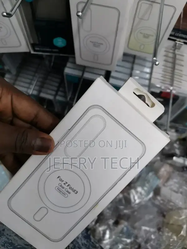 Transparent Case for Samsung Galaxy Z Fold3 5G Magnetic Mags