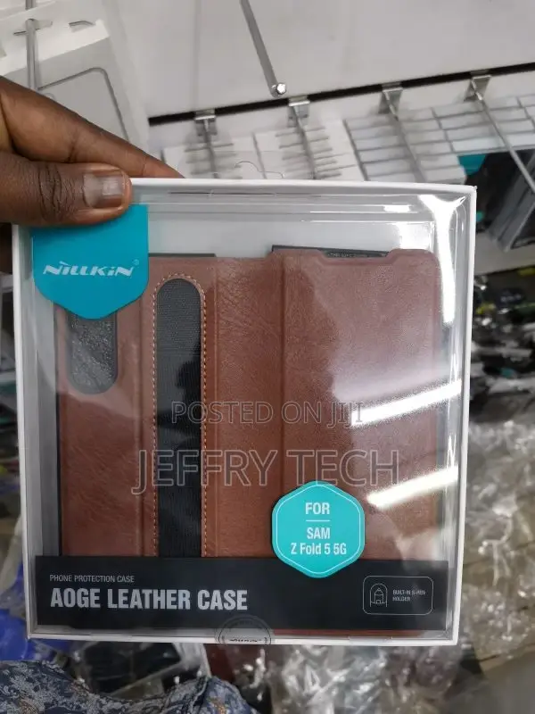 Nillkin Aoge Leather Cover Brown for Samsung Galaxy Z Fold 5