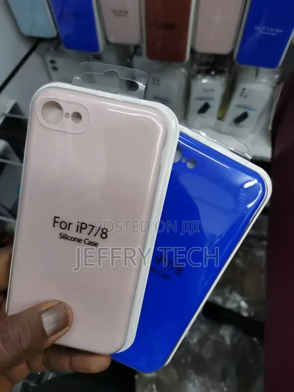 Apple iPhone 7/8 Silicone Blue Case
