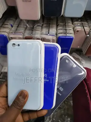 No Logo Shockproof Liquid Silicone Case for iPhone 6s