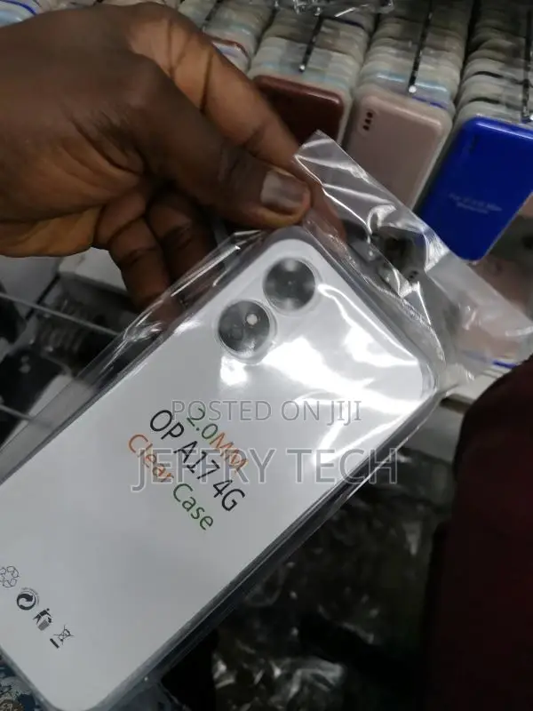 Oppo A17 4G Clear Mobile Phone Case Shockproof Cover Bumper