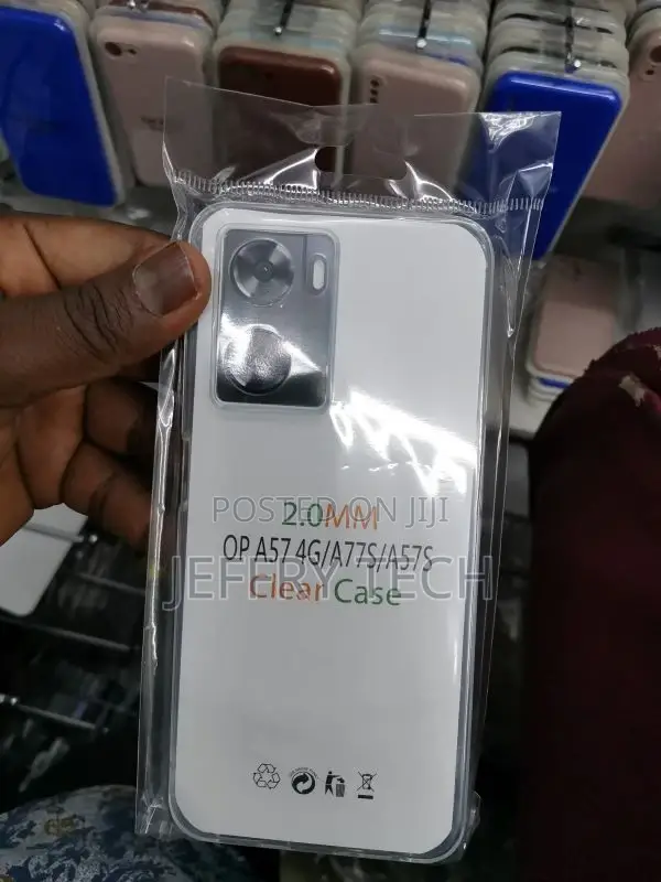 OPPO A57 5G New Back Cover Transparent Soft Silicone Crystal