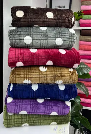 Polkadot Fleece Blankets