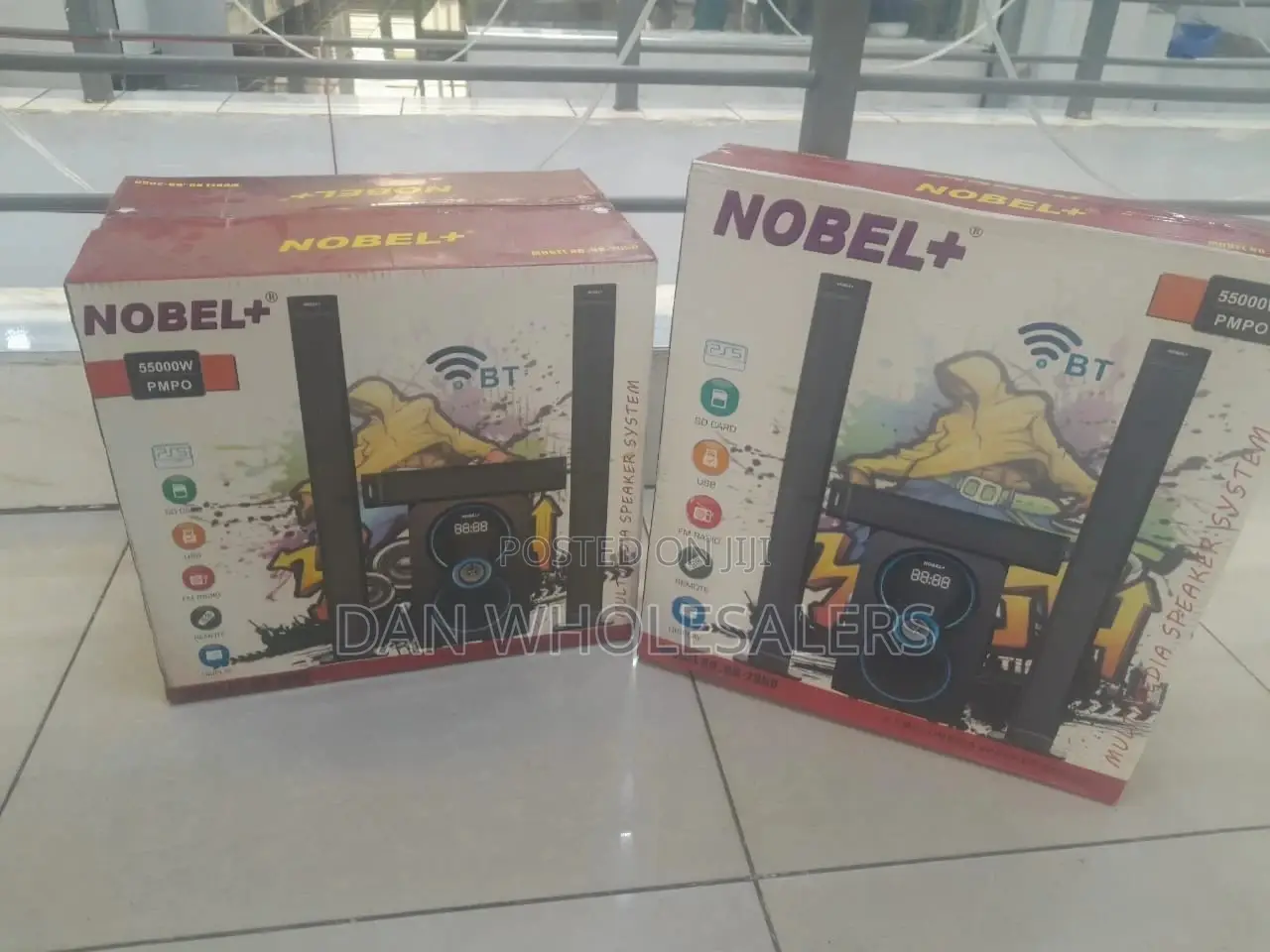 Nobel Nb-2050 5.1ch System Bt/Usb/Fm.