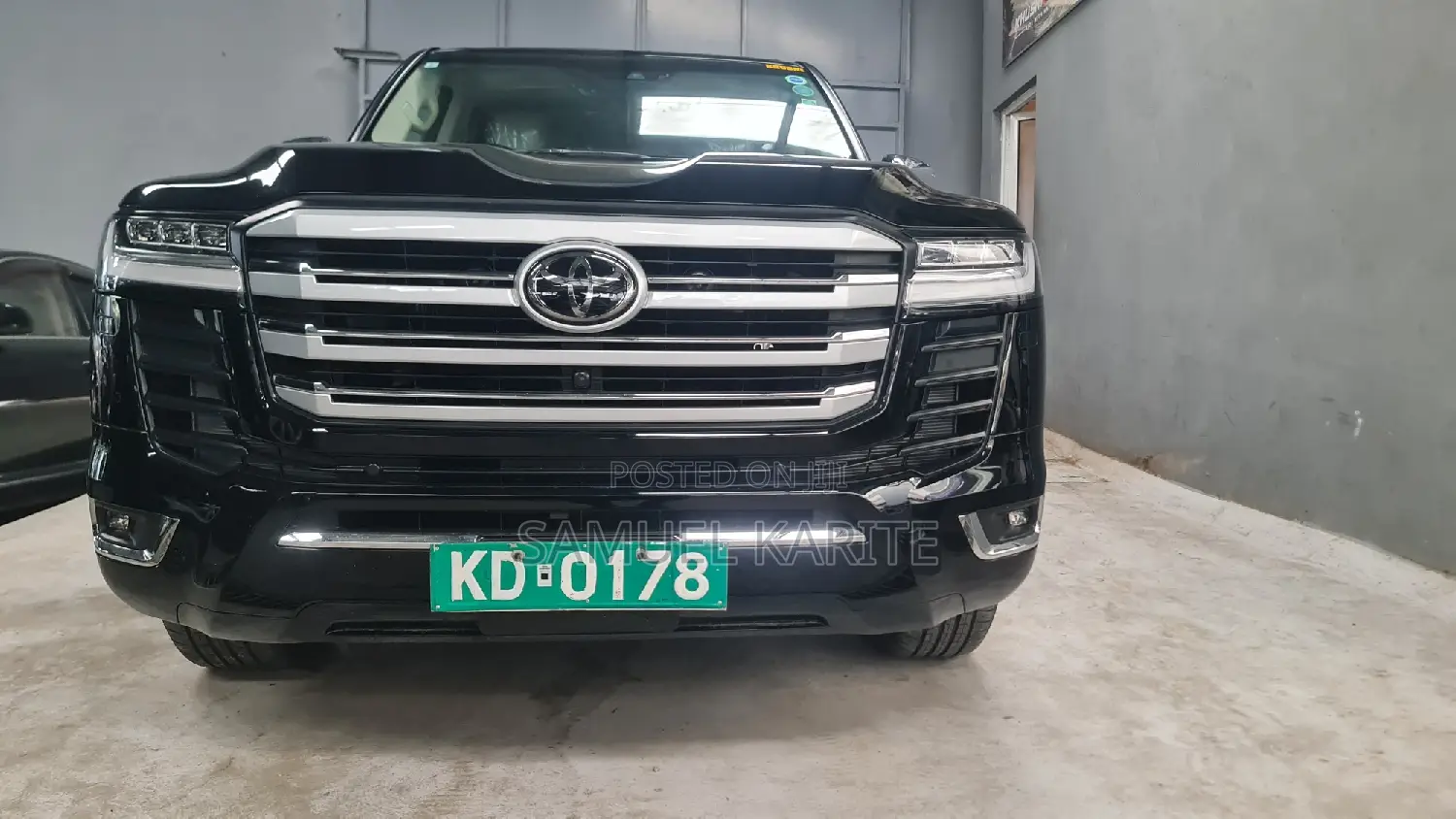 Toyota Land Cruiser 2023 Black