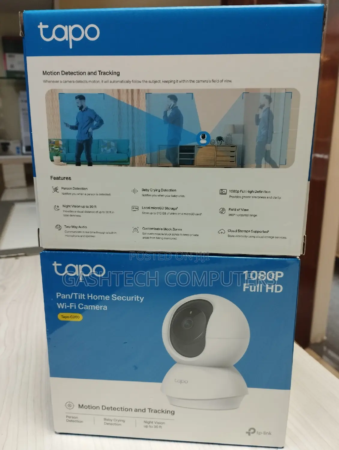 Tp-Link Home Security Wifi Camera Tl-Tapo C200