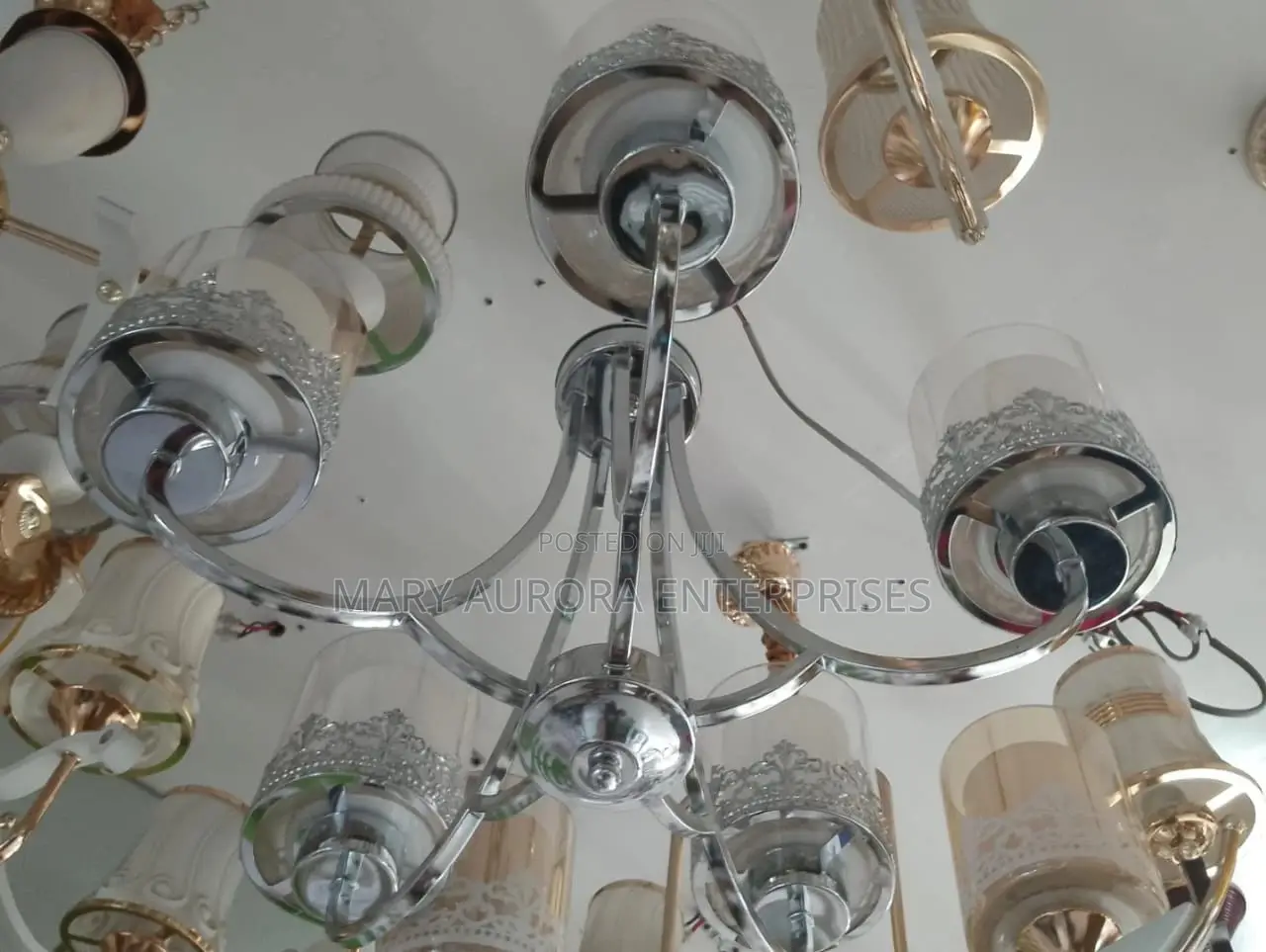 5 Arms Chandeliers