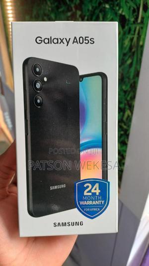 New Samsung Galaxy A05s 128 GB Black - main view