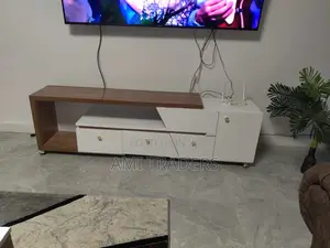 Luxury 6ft Tv Stand With Natural Board on Top